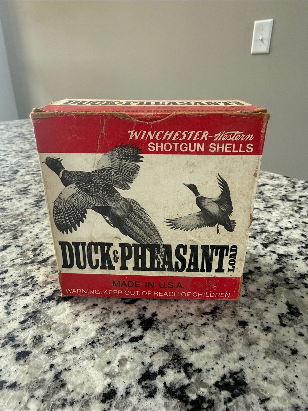 Vintage Winchester ShotGun Shell Duck & Pheasant Box